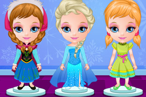 艾尔莎公主面部彩绘