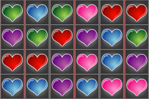 情人节爱心对对碰
