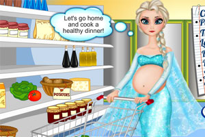 艾莎孕妇买东西