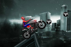 蜘蛛侠黑夜摩托