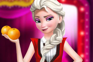 艾尔莎去马戏团