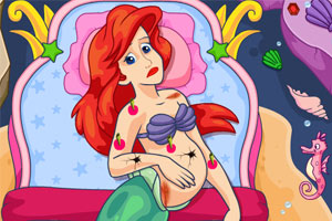 人鱼公主受伤了