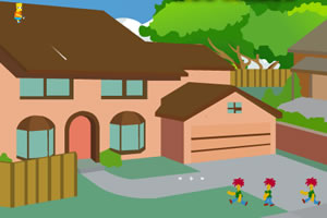 辛普森守卫后院