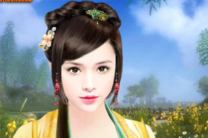 紫霞仙女下凡尘