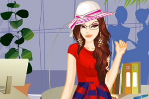 豪华办公室白领