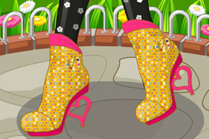 设计时尚高跟鞋