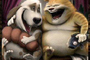 有趣的动物拼图