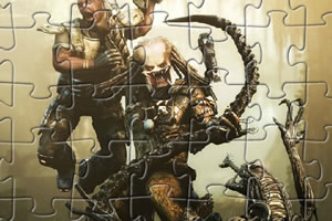 铁血外星人拼图