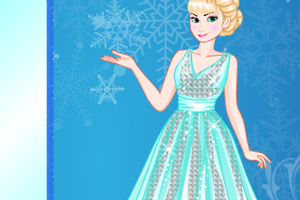 艾莎的晚礼服