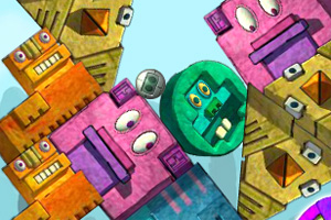 小球穿越怪图腾