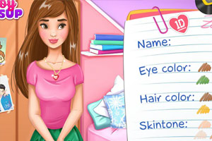 女孩的甜蜜约会