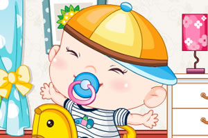 打扮可爱小宝宝
