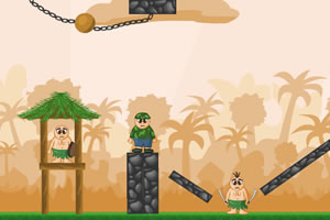 士兵打野人修改版