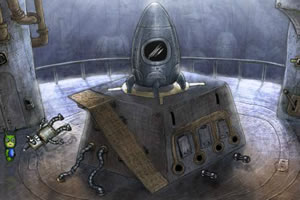 逃出外星机器人飞船