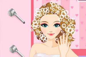 漂亮新娘的新发型