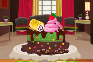 奶油巧克力蛋糕