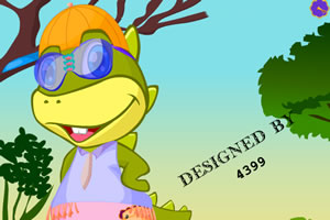 可爱恐龙宝宝换装