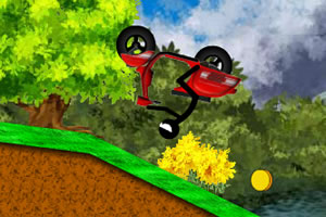 火柴人山地摩托