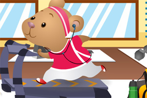 爱运动的小仓鼠