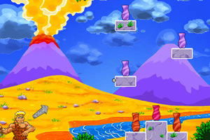 野人弹弓打花瓶2