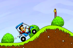 疯狂的高尔夫球车