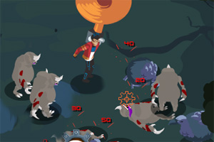 小雷大战外星怪无敌版