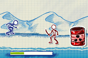 狂奔的火柴人无敌版