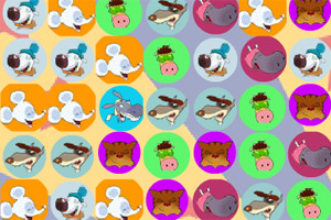 卡通角色对对碰