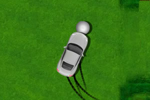 汽车推高尔夫球