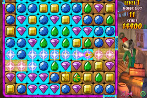 闪耀宝石消消看