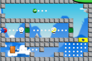 绿色小怪找出口