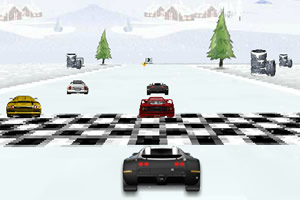 3D雪地赛车