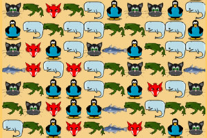 保护动物对对碰