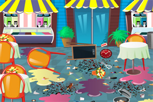 冰淇淋店大整理