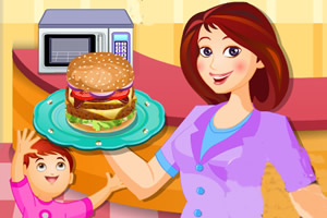 制作美味的汉堡