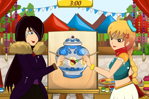 偷油画颜料的贼