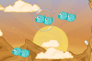 掉落的蓝色小鱼