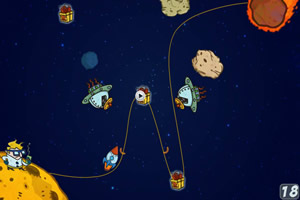 炸毁太空陨石选关版