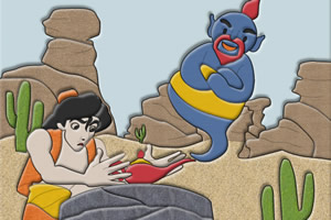 阿拉丁易趣拼图