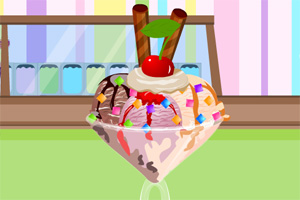 超大圣代冰淇淋