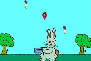 小兔子接萝卜