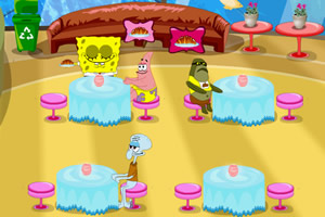 海绵宝宝水下餐厅