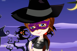 万圣节的小女巫