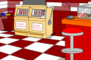 咖啡和甜甜圈逃生