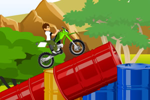 少年骇客障碍摩托