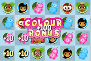 女孩猴子对对碰