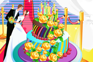 华丽的婚礼蛋糕