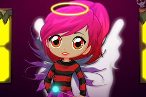 万圣节女娃装扮