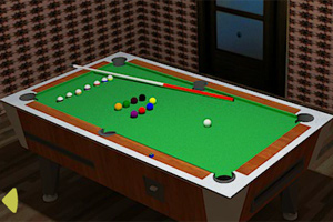 桌球酒吧逃脱