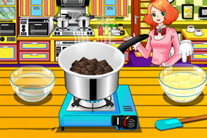 好吃的巧克力蛋糕